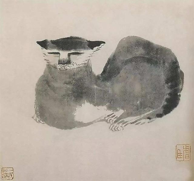 八大山人《猫》