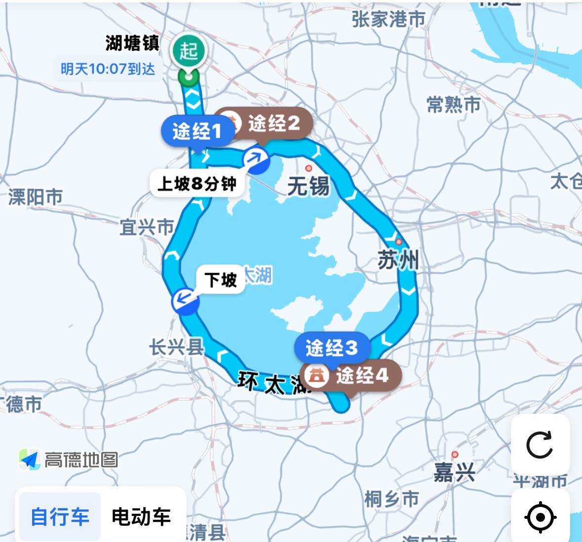 骑行路线图 骑行路线图