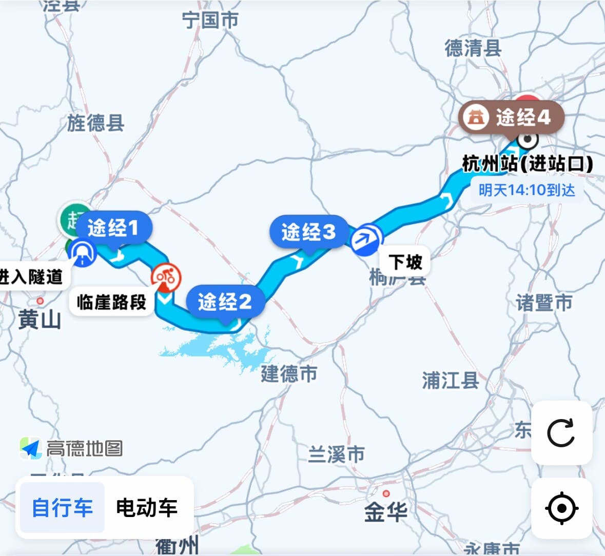骑行路线图 骑行路线图