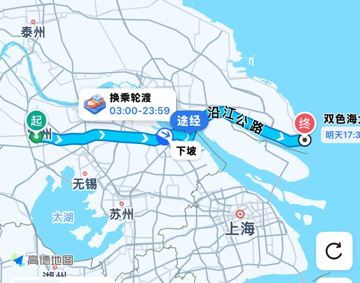 摩旅路线图