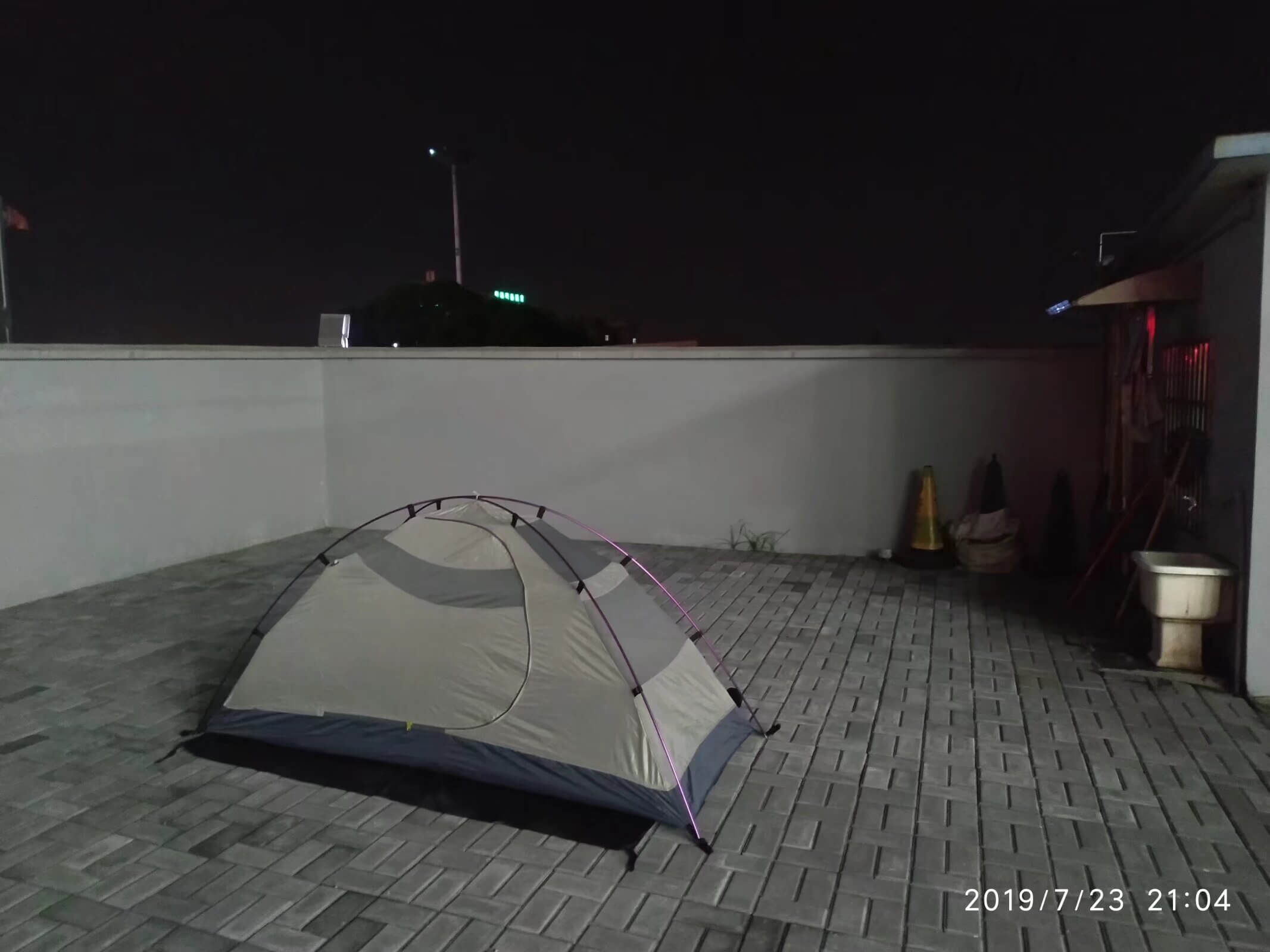 露营